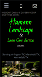 Mobile Screenshot of hamannlandscape.com